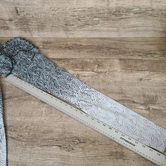 Lululemon Wunder Under Pant Hi-Rise Dazzle Nulux 50g Alpine White Black Size 4 - Picture 6 of 9